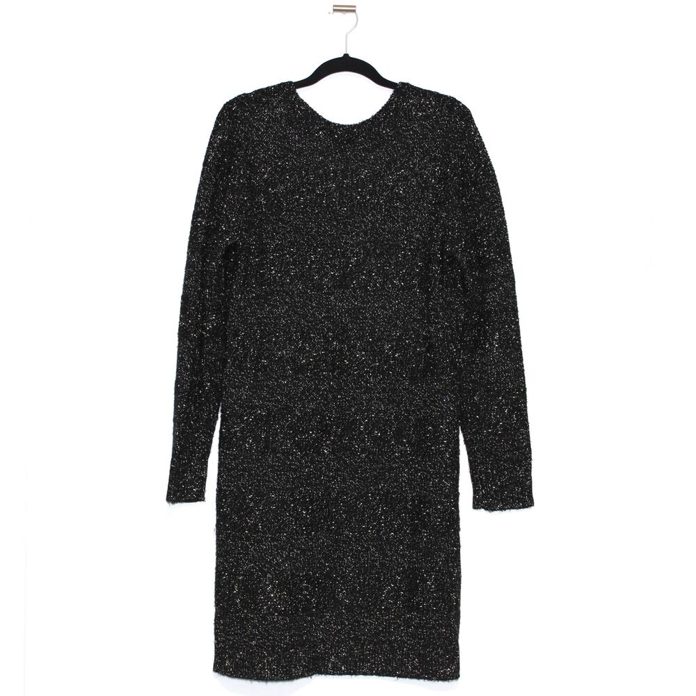 Apt.9 Sweater Tunic In Black And Gold Size Large - image 4